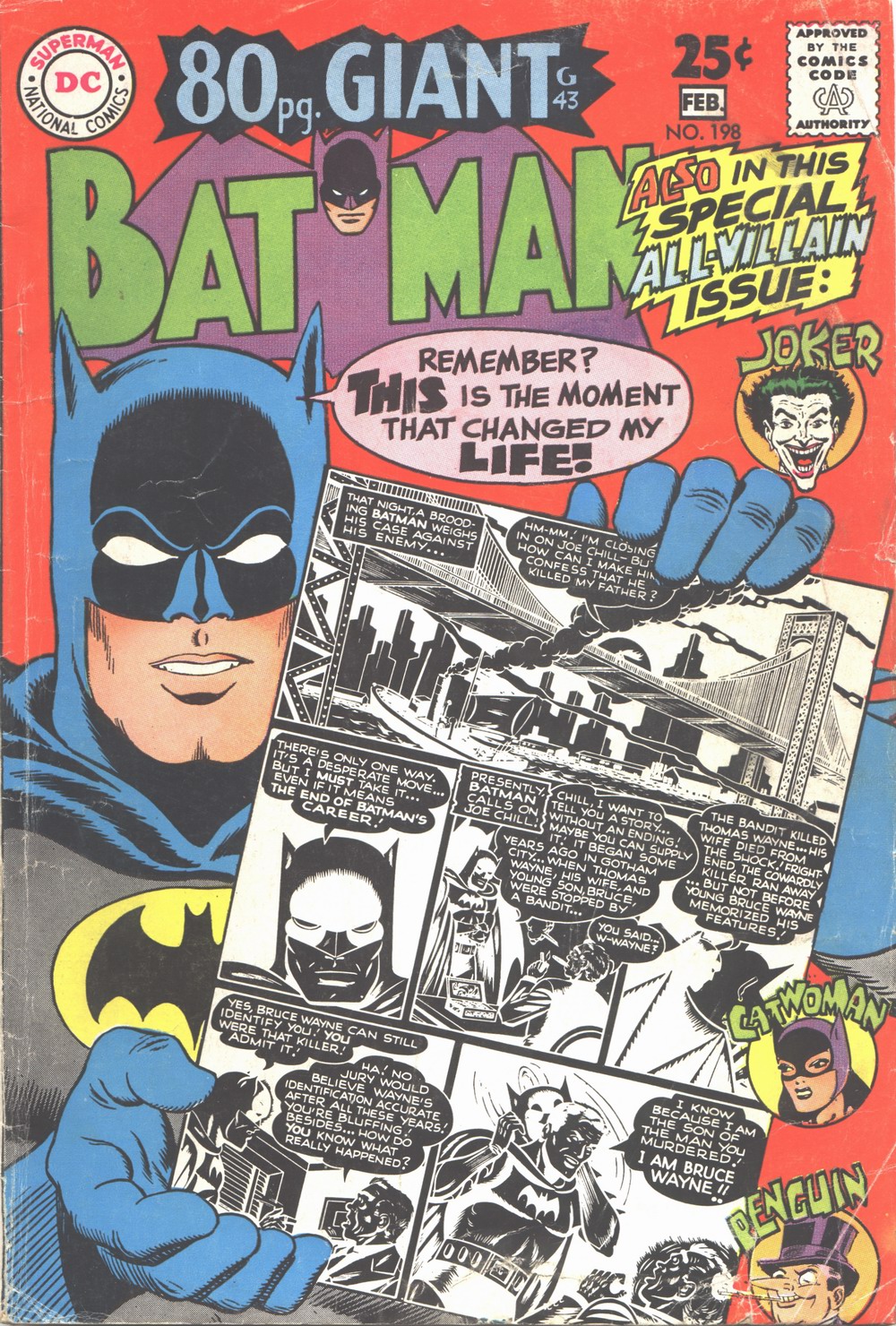 Batman (1940) Issue #198 - Page 1