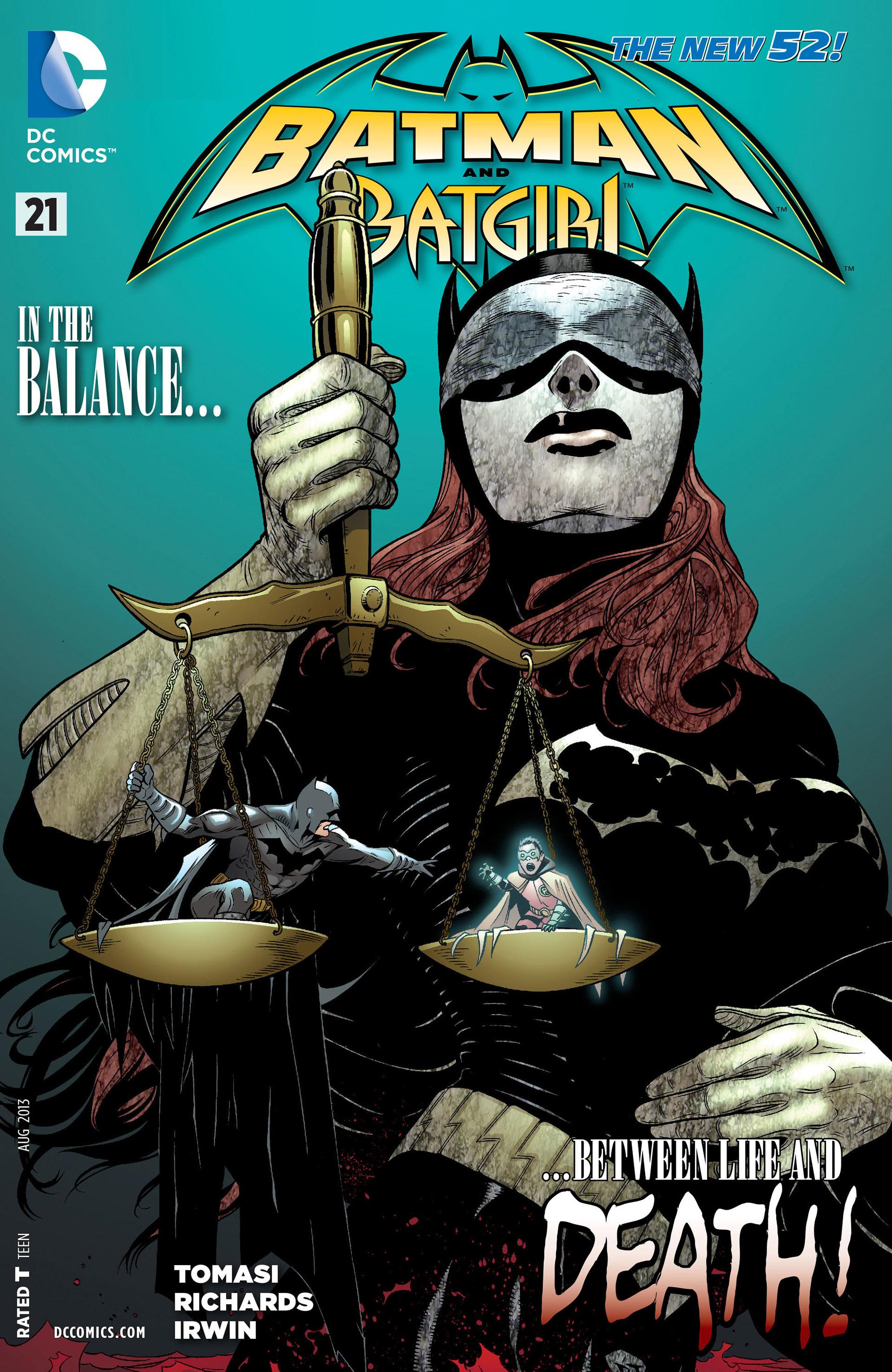 Batman and Robin (2011) 21_-_Batman_and_Batgirl - Page 1