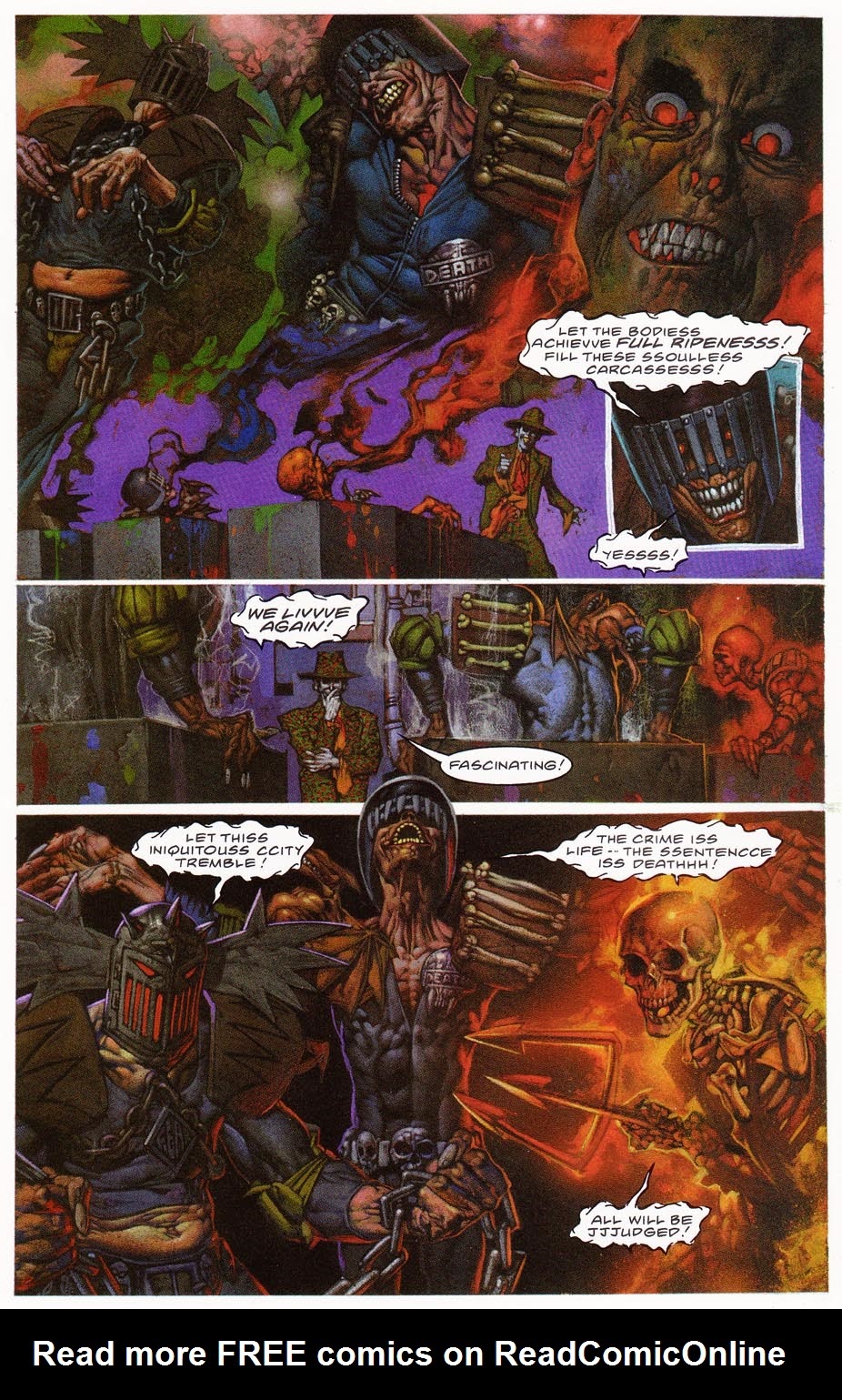 Batman/Judge Dredd Die Laughing Issue #1 - Page 35