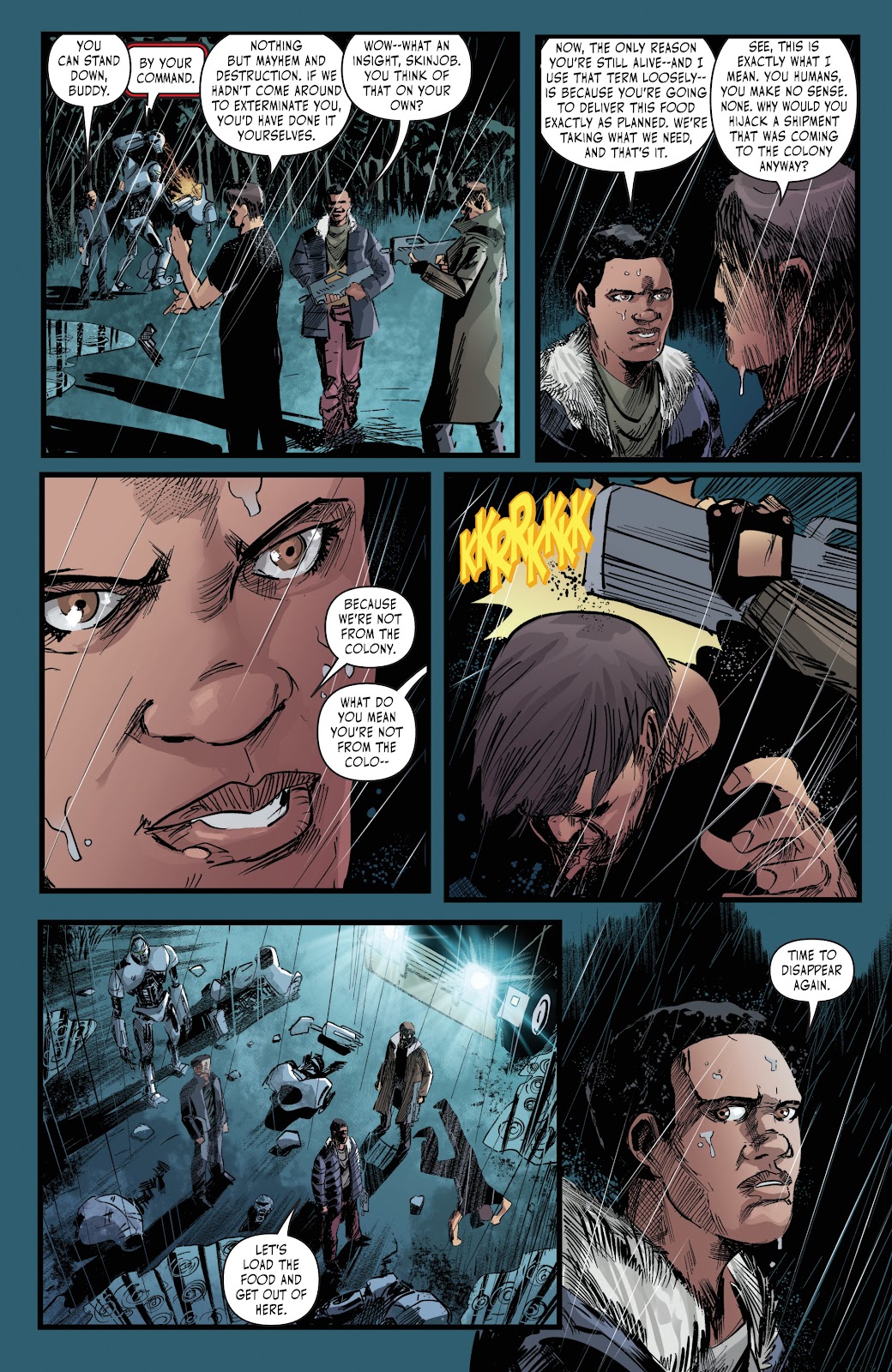 Battlestar Galactica: Twilight Command Issue #1 - Page 10