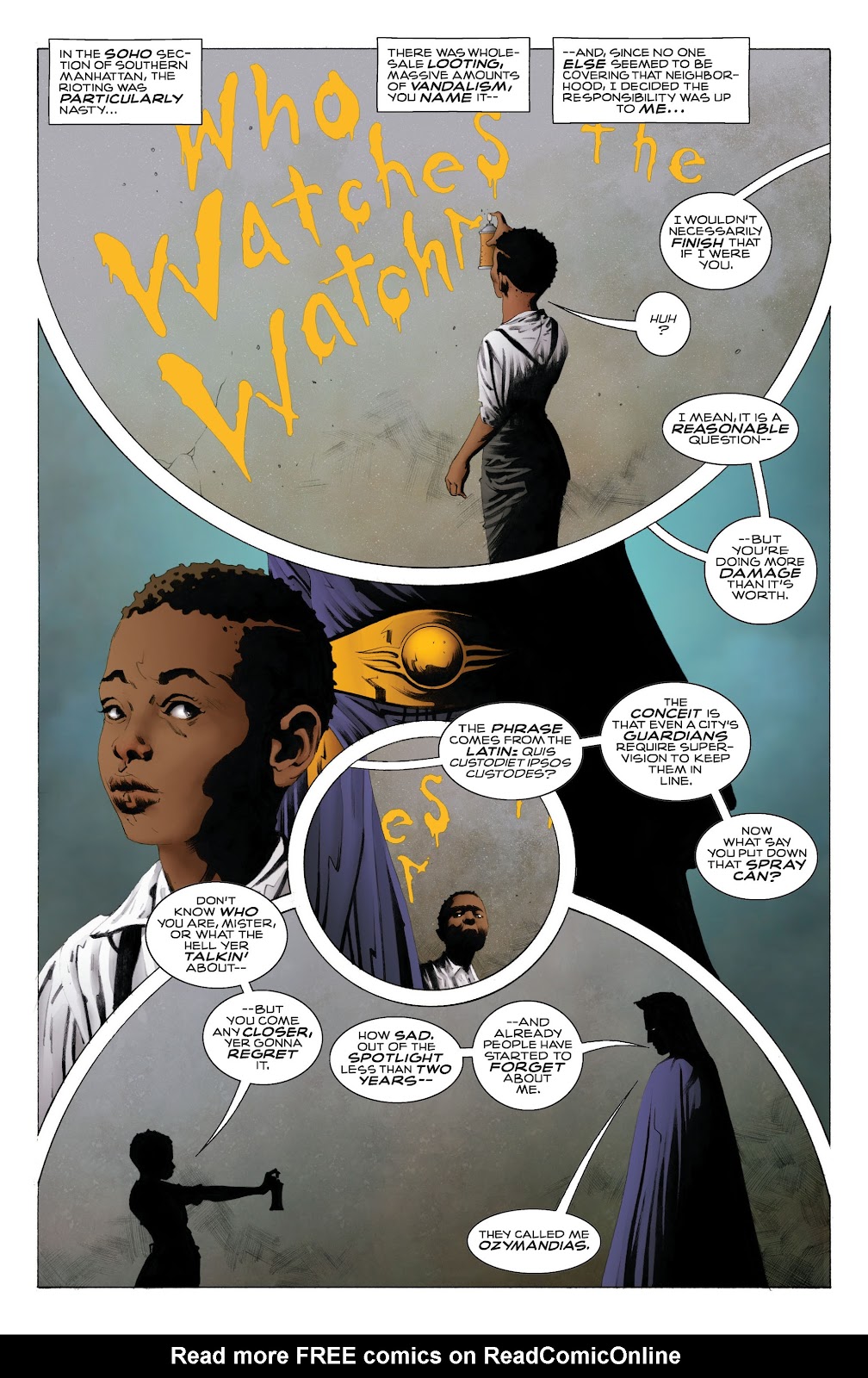 Before Watchmen: Ozymandias Issue #5 - Page 20