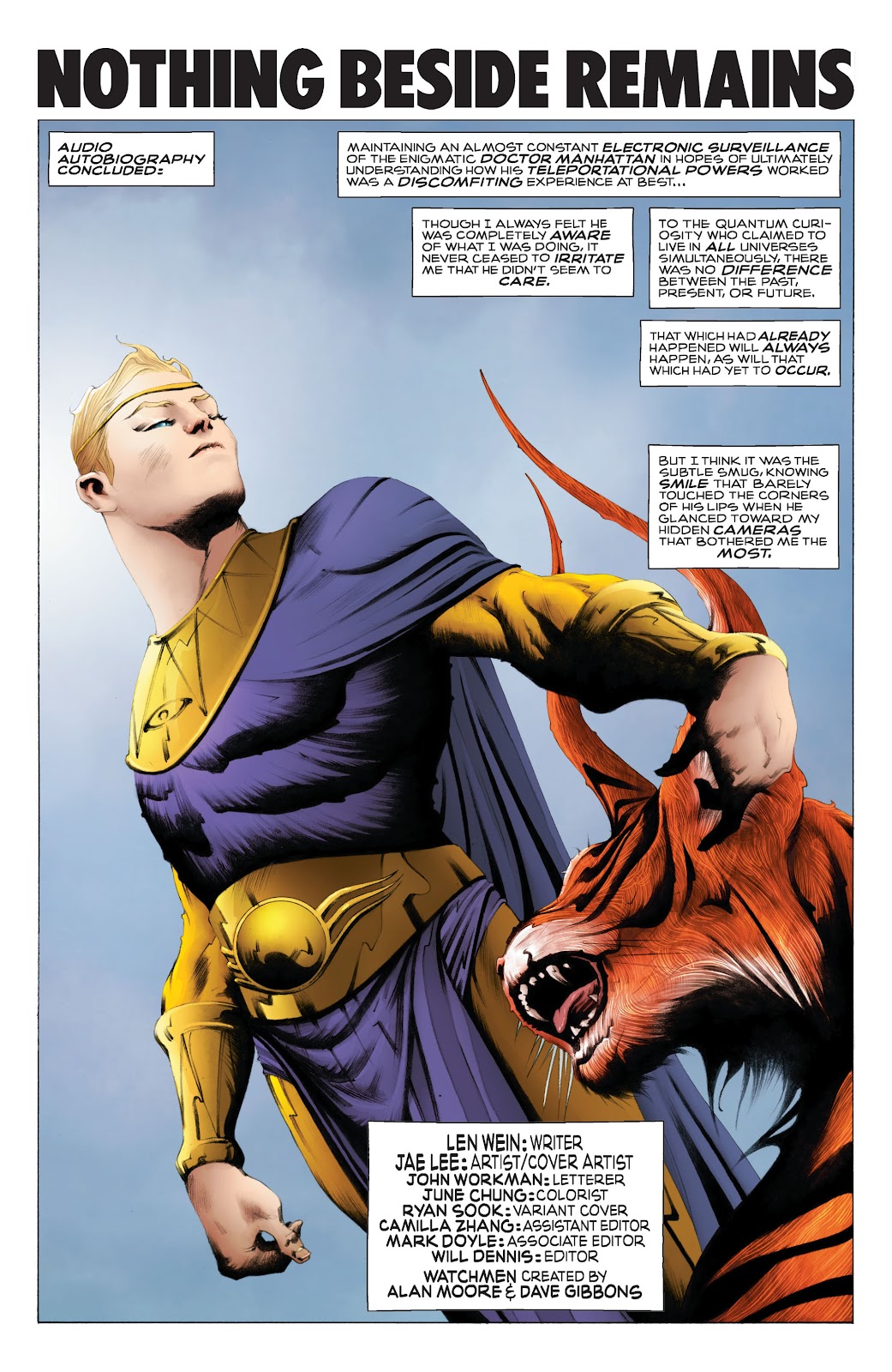 Before Watchmen: Ozymandias Issue #6 - Page 4