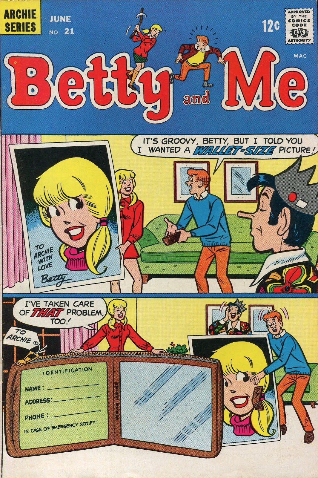 Betty and Me Issue #21 - Page 1