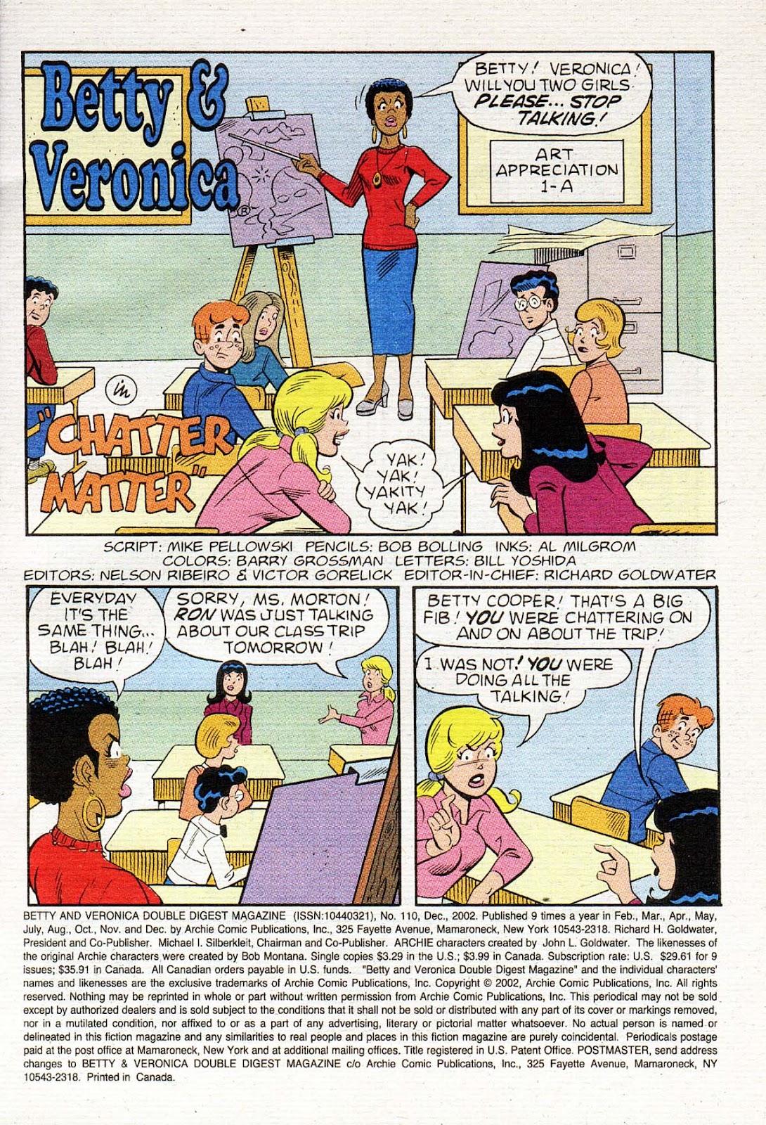 Betty and Veronica Double Digest Issue #110 - Page 2