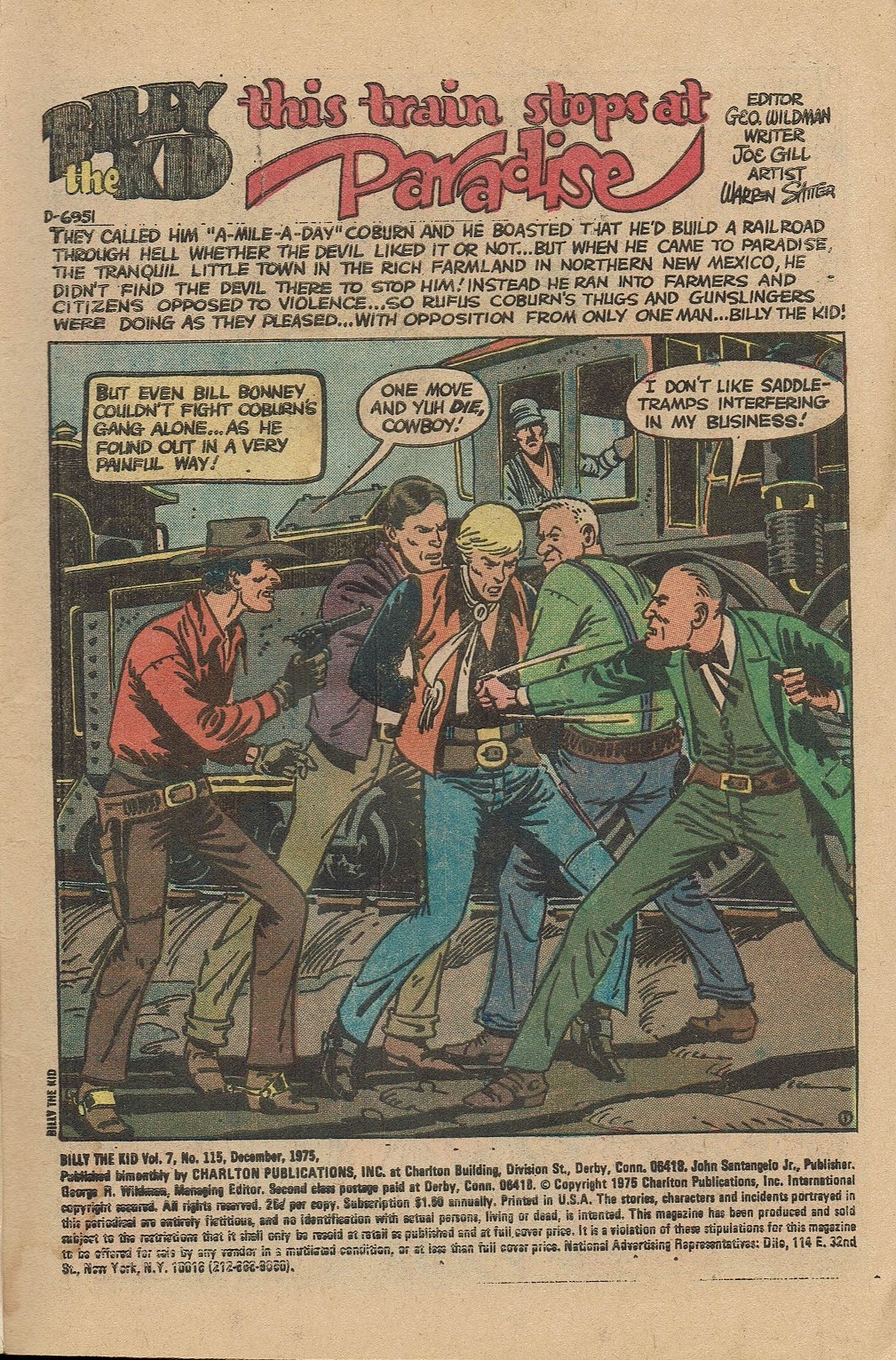 Billy the Kid Issue #115 - Page 3