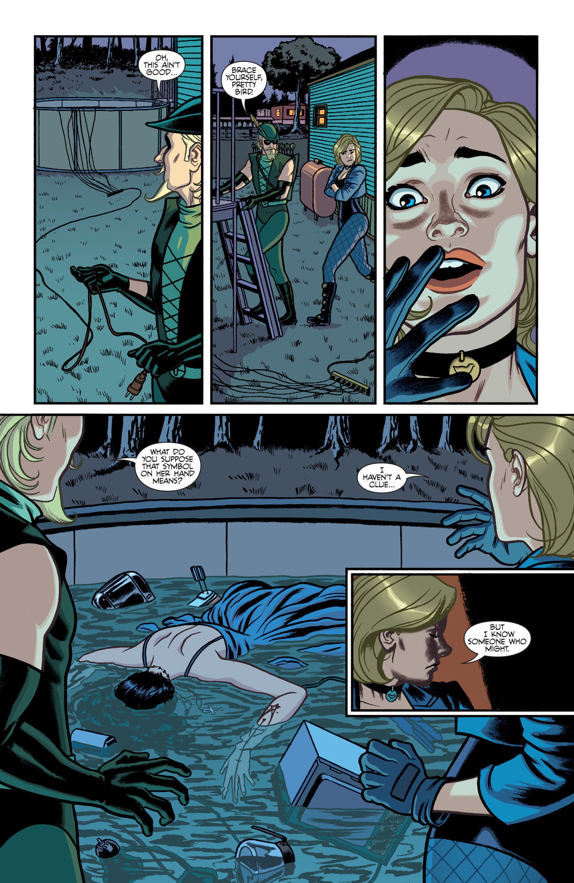Black Canary and Zatanna: Bloodspell Full - Page 39