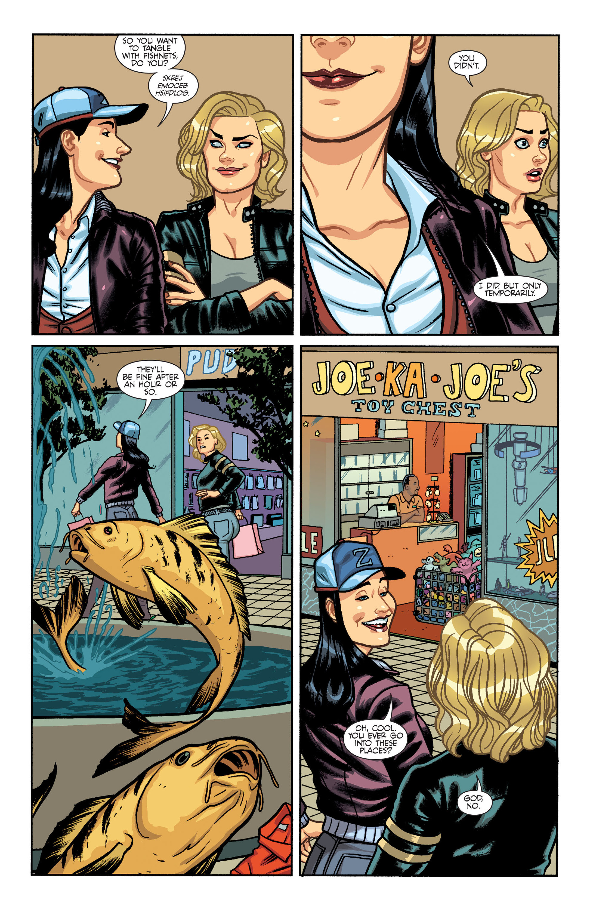 Black Canary and Zatanna: Bloodspell Full - Page 52