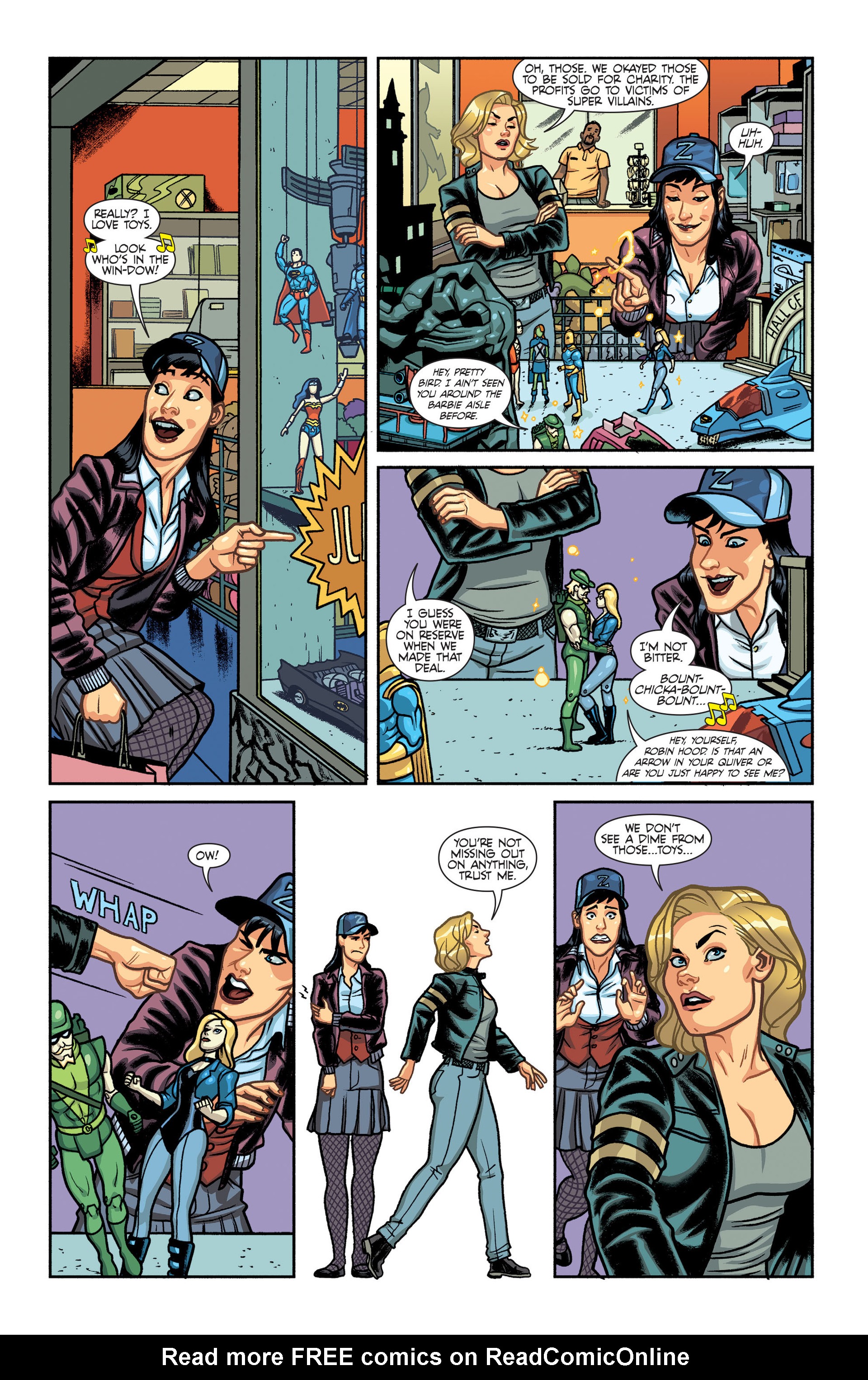 Black Canary and Zatanna: Bloodspell Full - Page 53