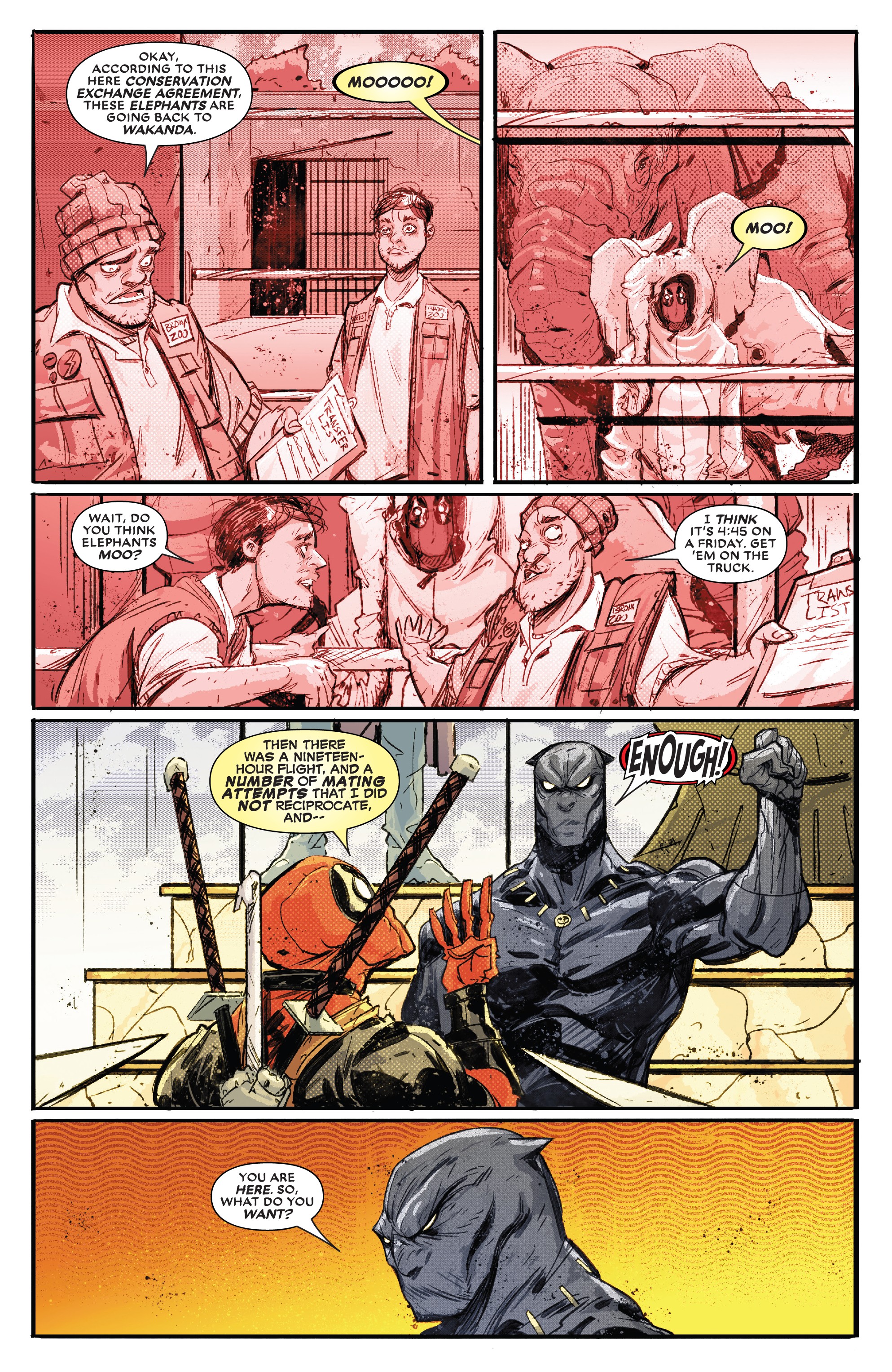 Black Panther vs Deadpool Issue #1 - Page 14