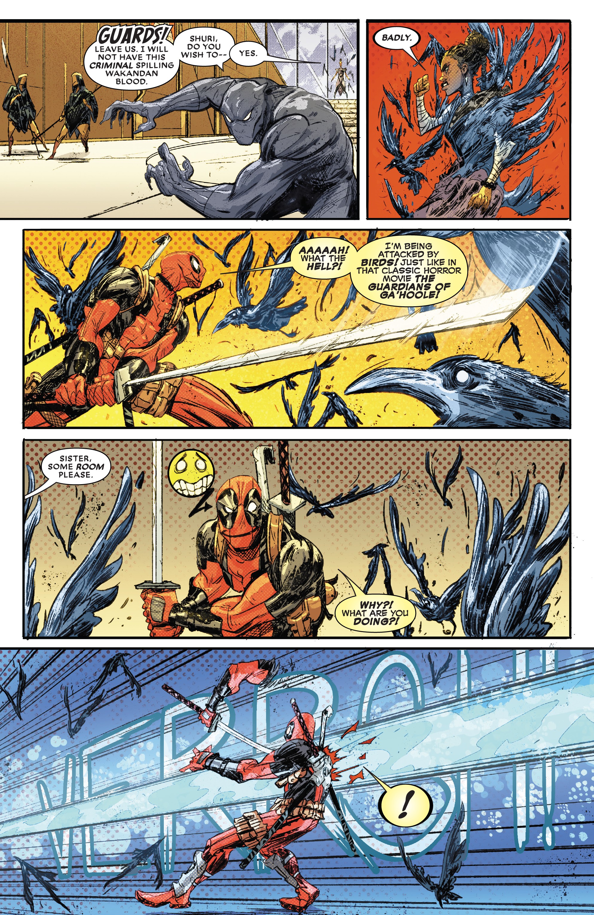 Black Panther vs Deadpool Issue #1 - Page 18