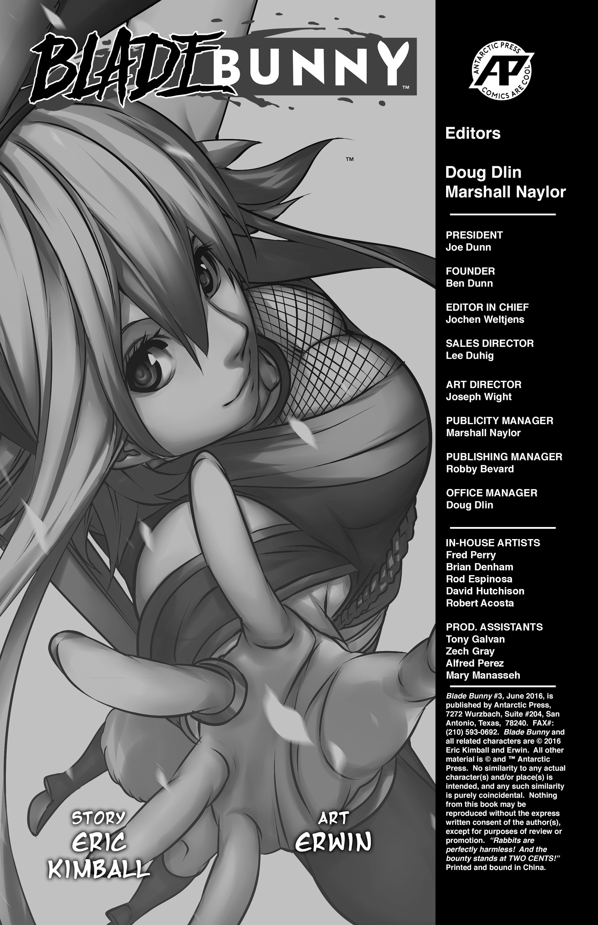 Blade Bunny Issue #3 - Page 2