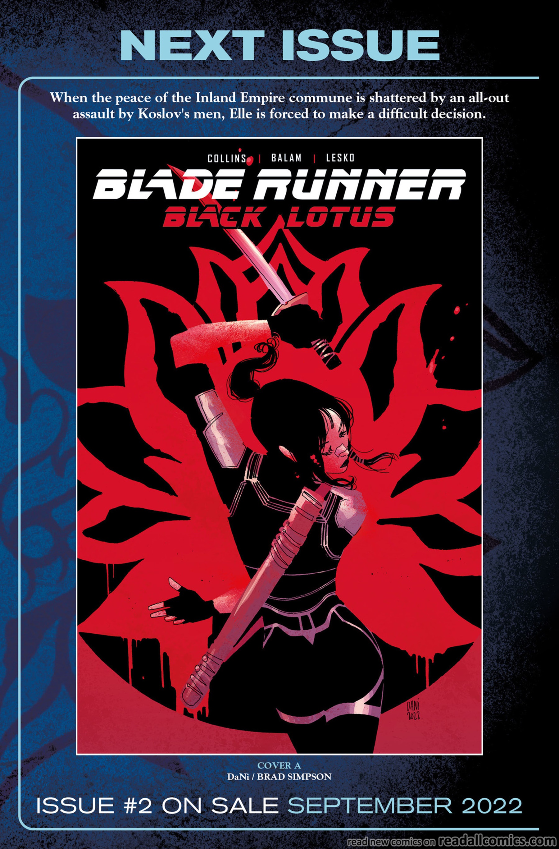 Blade Runner: Black Lotus Issue #1 - Page 34