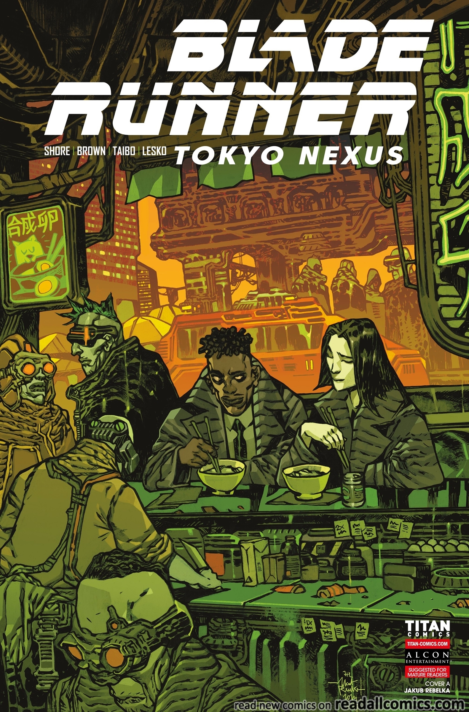 Blade Runner: Tokyo Nexus Issue #4 - Page 1