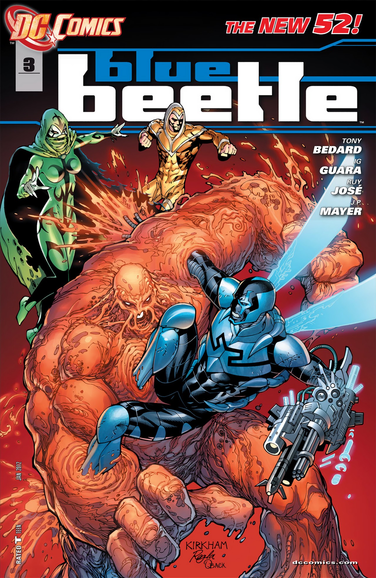 Blue Beetle (2011) Issue #3 - Page 1