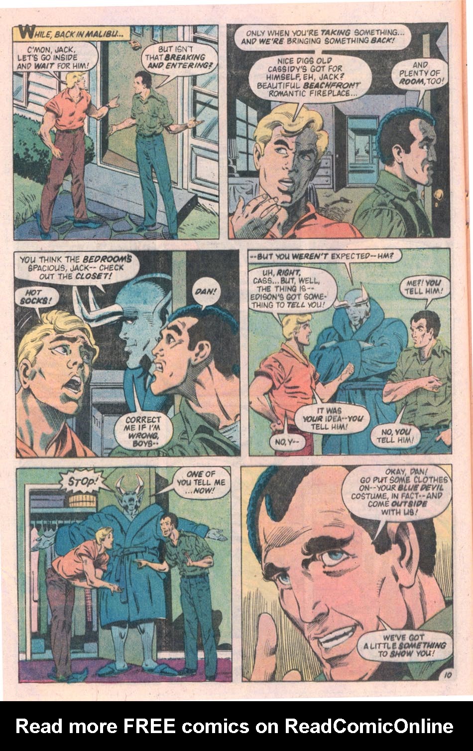 Blue Devil Issue #21 - Page 11
