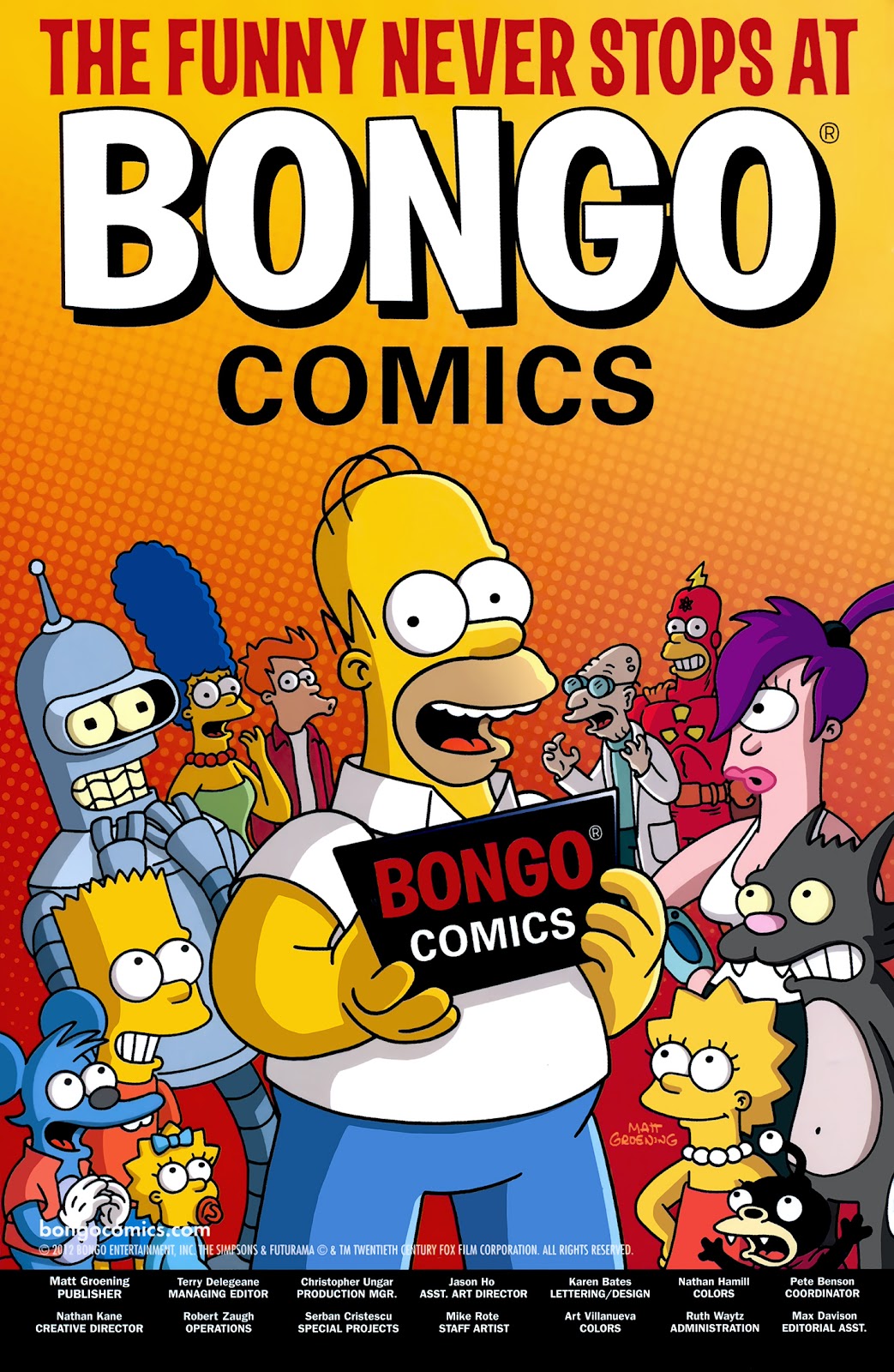 Bongo Comics Free-For-All! Issue #2012 - Page 2