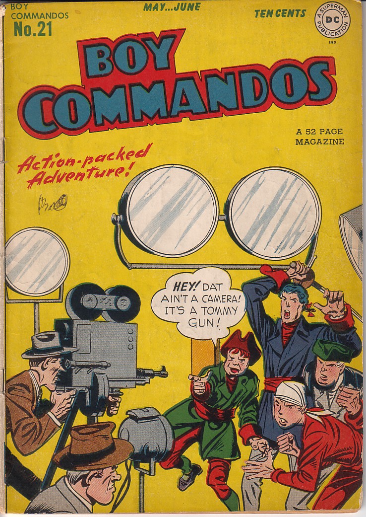 Boy Commandos Issue #21 - Page 1
