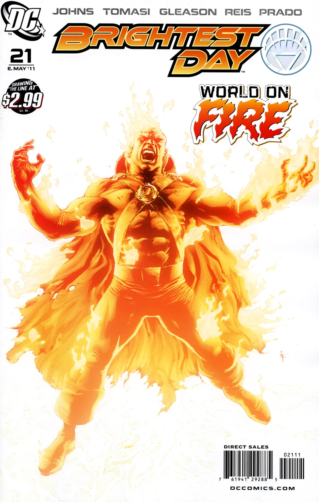 Brightest Day Issue #21 - Page 1