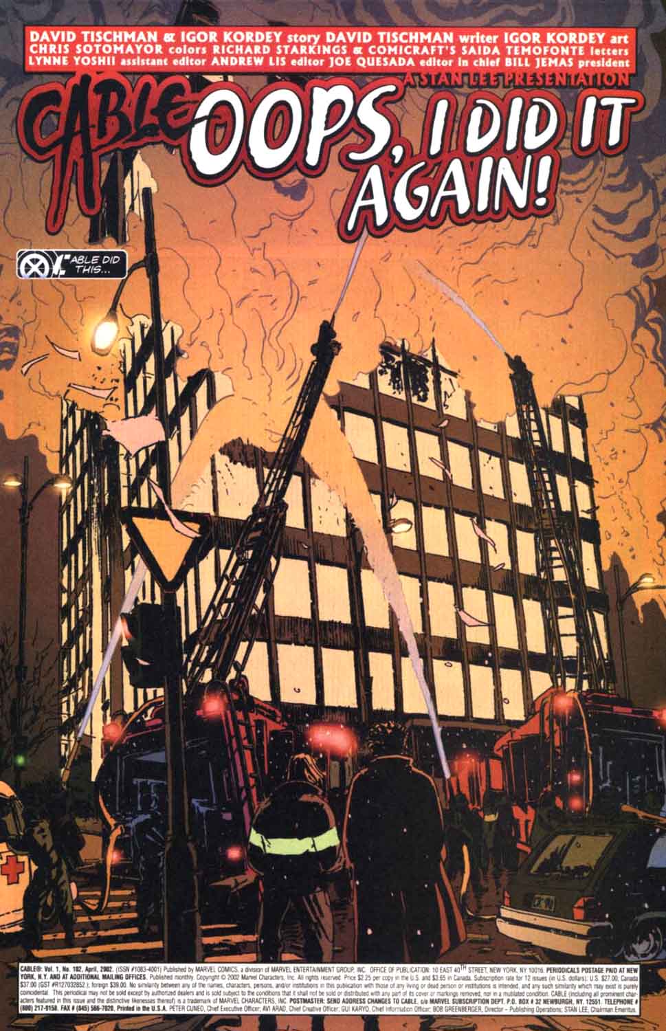 Cable (1993) Issue #102 - Page 2
