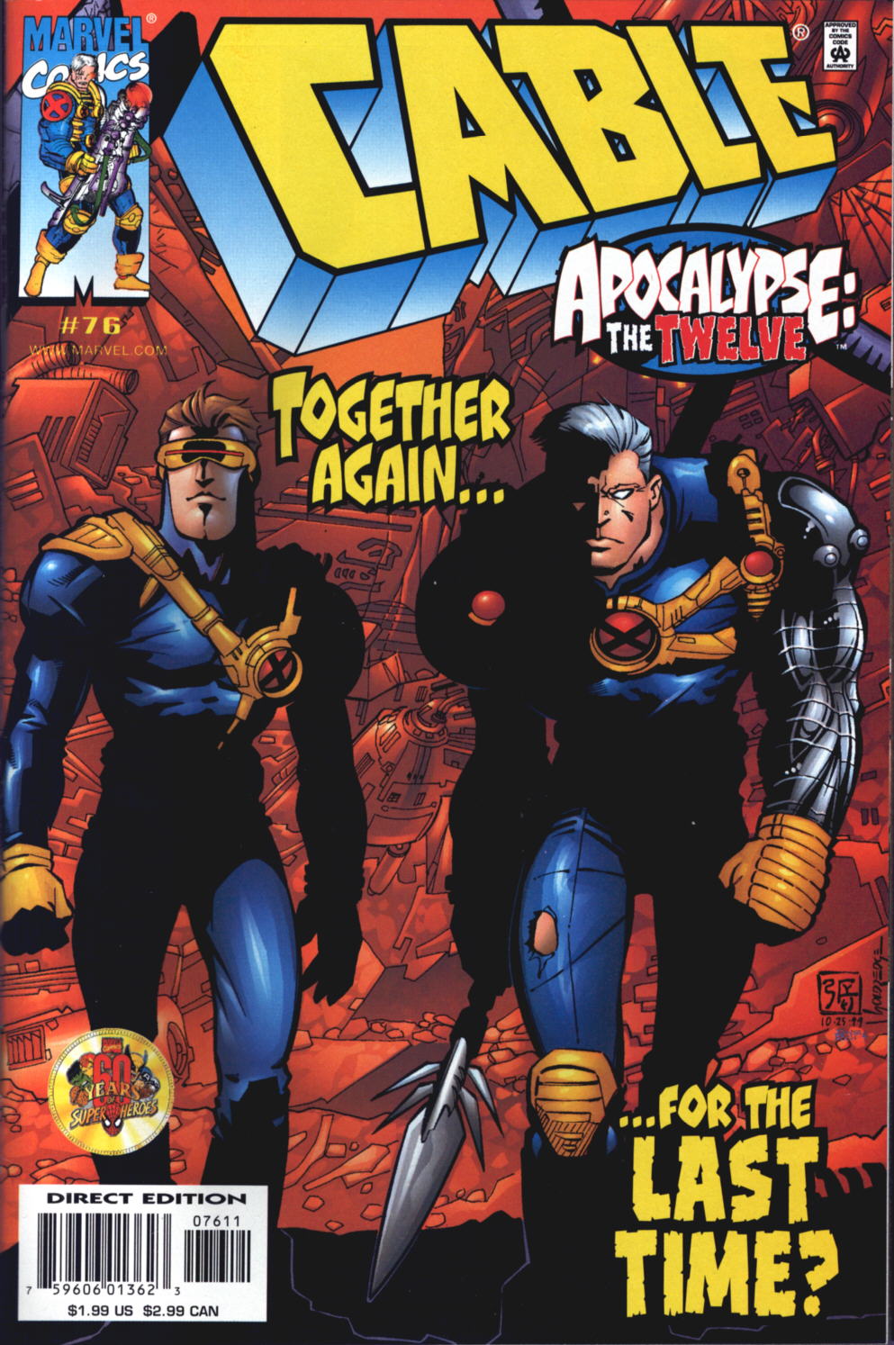Cable (1993) Issue #76 - Page 1