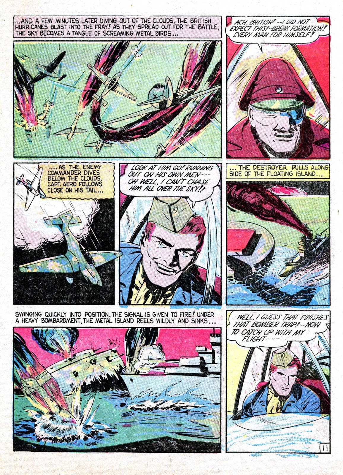 Captain Aero Comics Issue #1 - Page 12