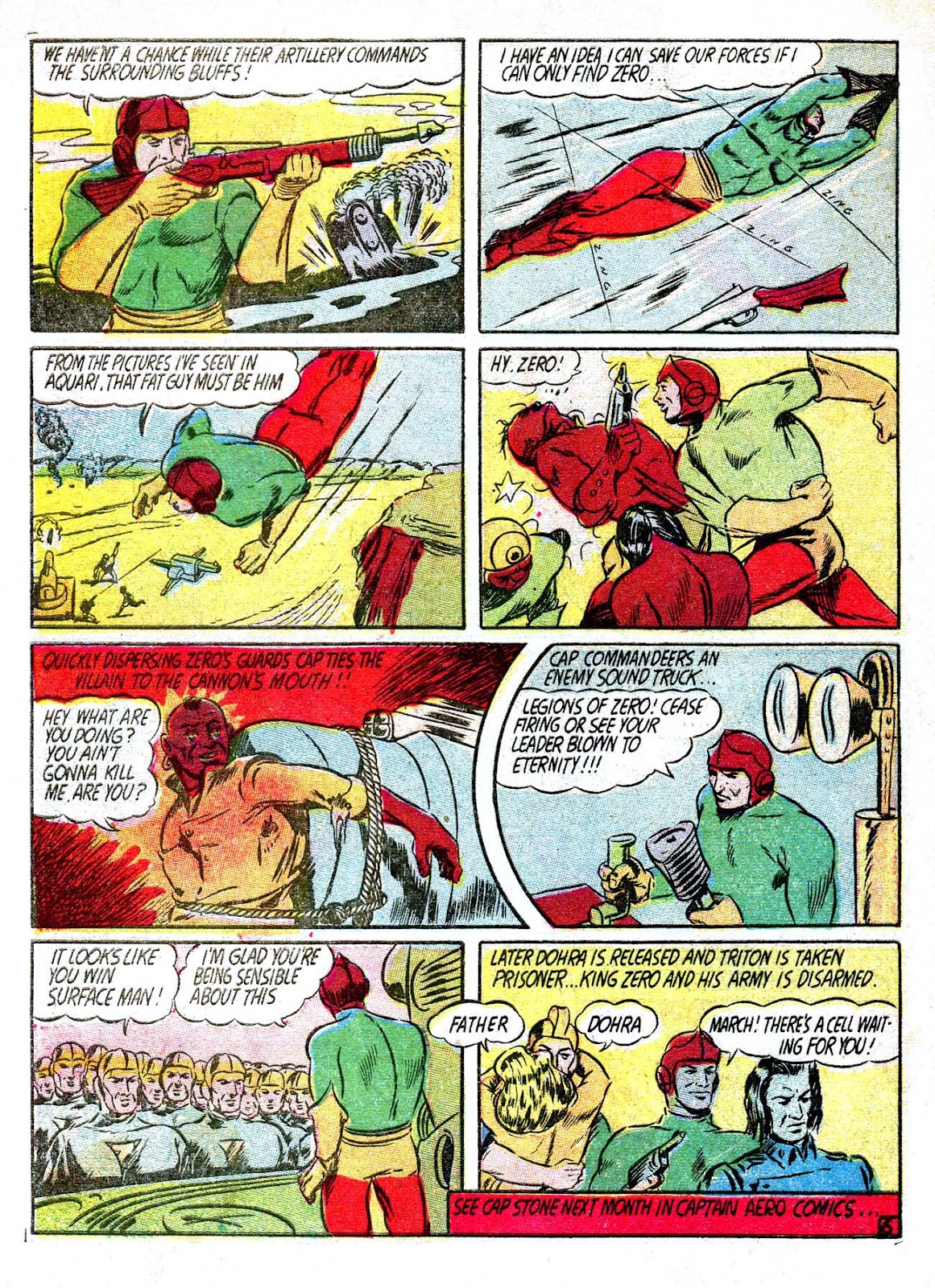 Captain Aero Comics Issue #1 - Page 65