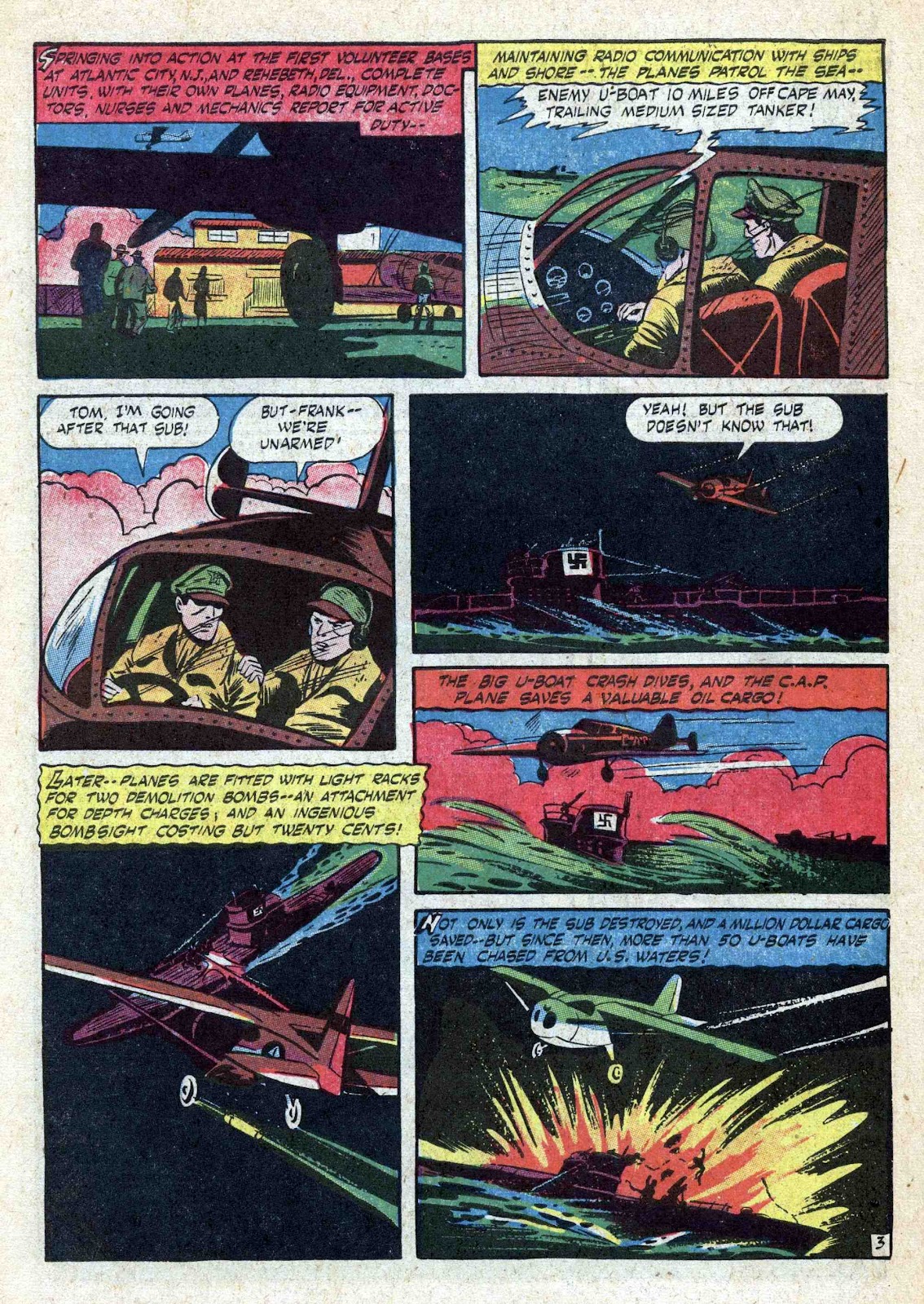 Captain Aero Comics Issue #21 - Page 42