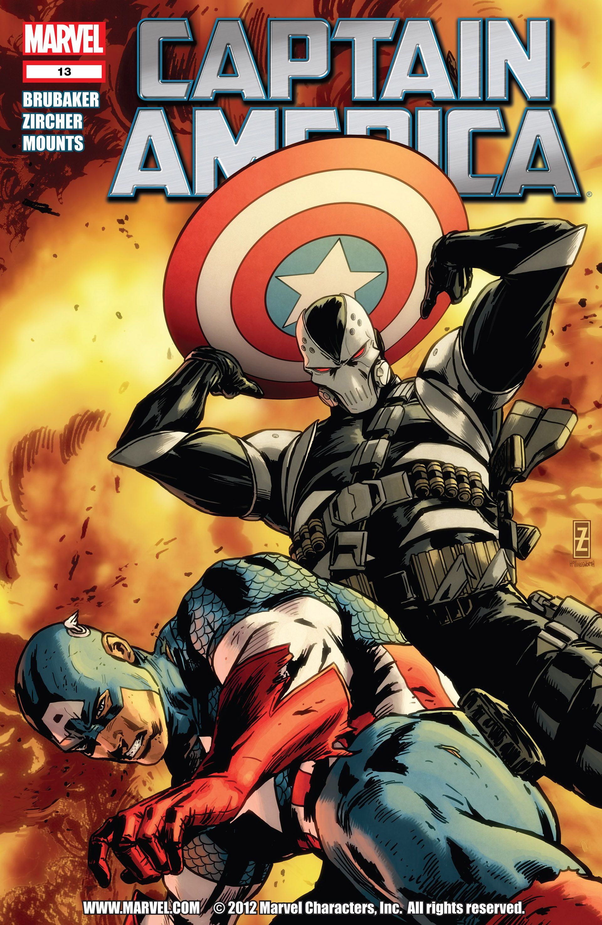 Captain America (2011) Issue #13 - Page 1
