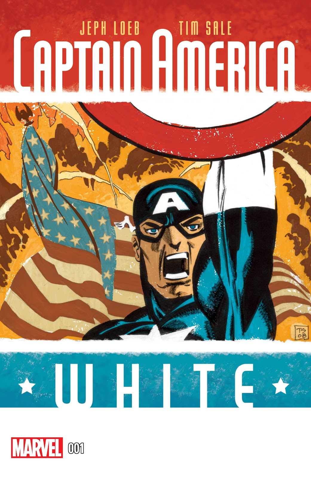 Captain America: White Issue #1 - Page 1