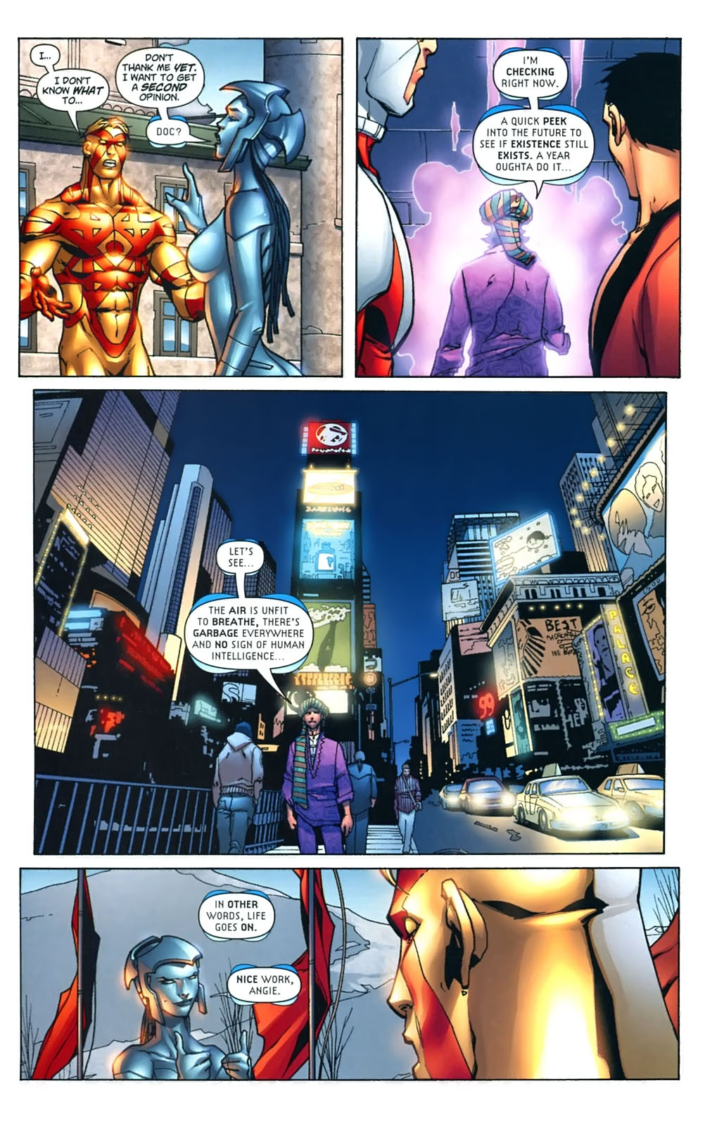 Captain Atom: Armageddon Issue #6 - Page 16