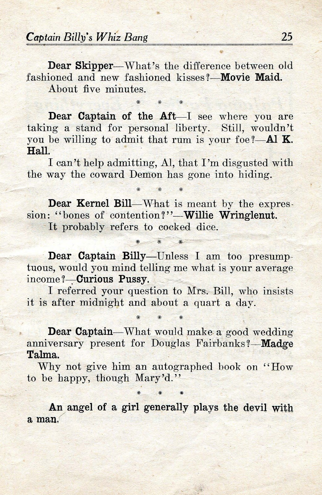 Captain Billy's Whiz Bang Issue #17 - Page 27