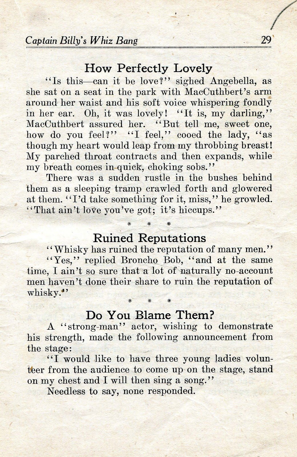 Captain Billy's Whiz Bang Issue #17 - Page 31