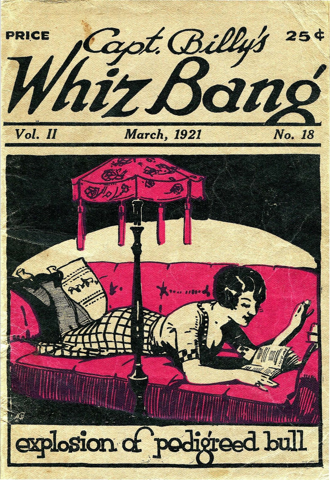 Captain Billy's Whiz Bang Issue #18 - Page 1