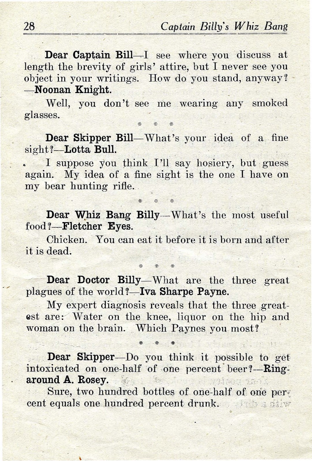 Captain Billy's Whiz Bang Issue #18 - Page 30