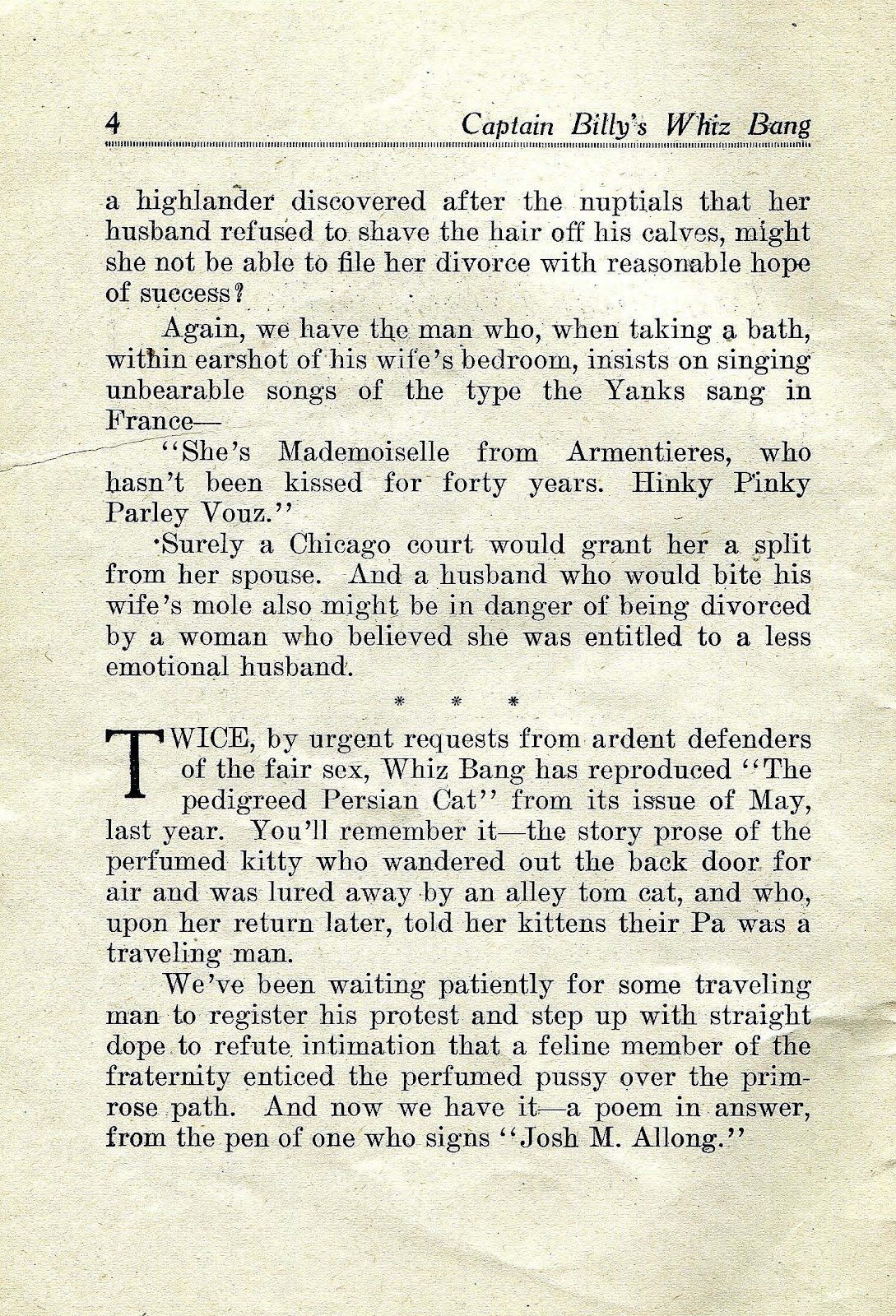 Captain Billy's Whiz Bang Issue #21 - Page 6