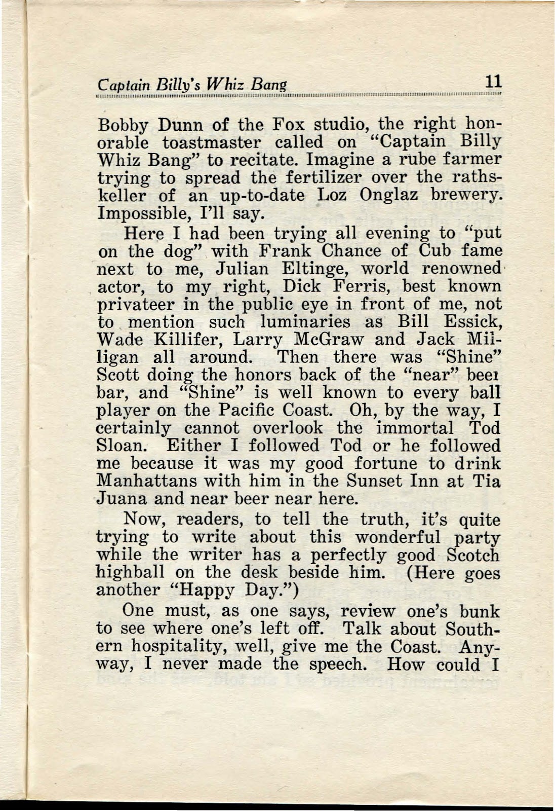 Captain Billy's Whiz Bang Issue #28 - Page 13
