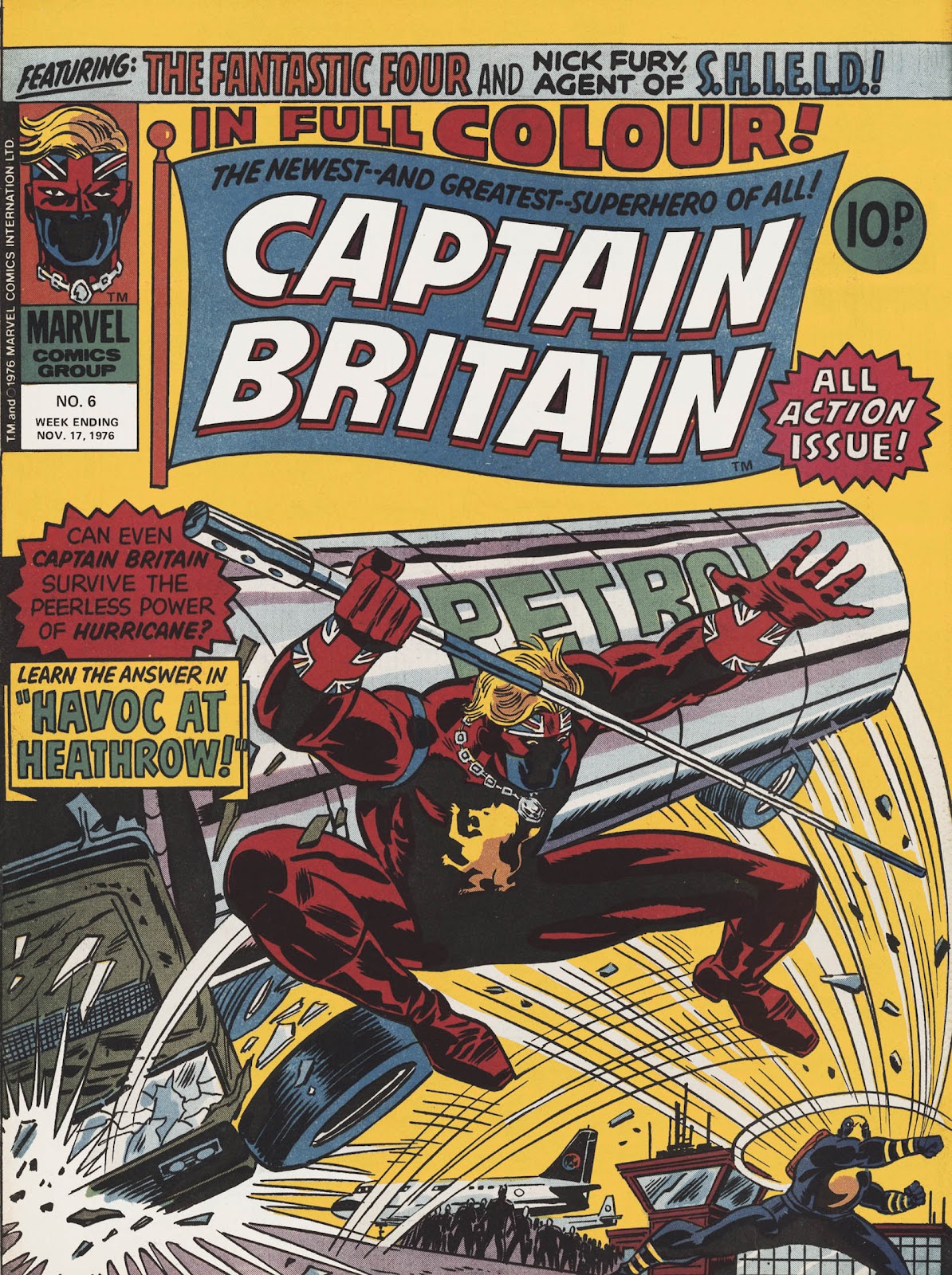 Captain Britain (1976) Issue #6 - Page 1