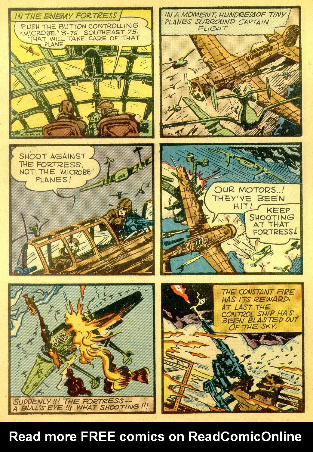 Captain Flight Comics Issue #2 - Page 12