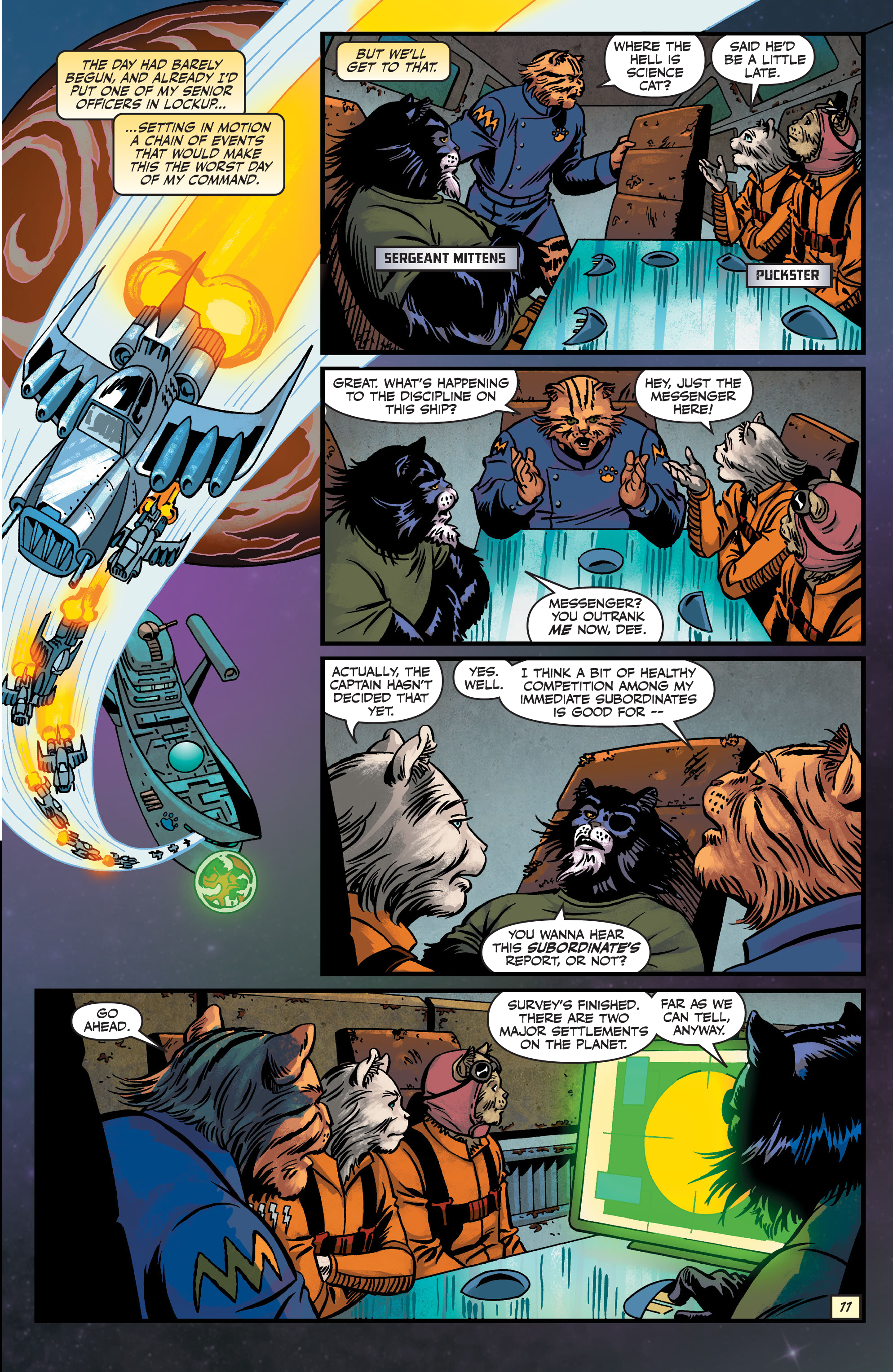 Captain Ginger Season 2 Issue #1 - Page 12