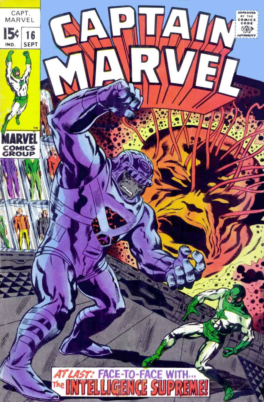 Captain Marvel (1968) Issue #16 - Page 1