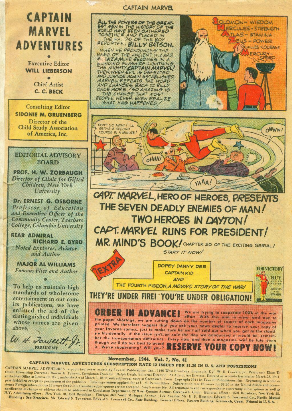 Captain Marvel Adventures Issue #41 - Page 3