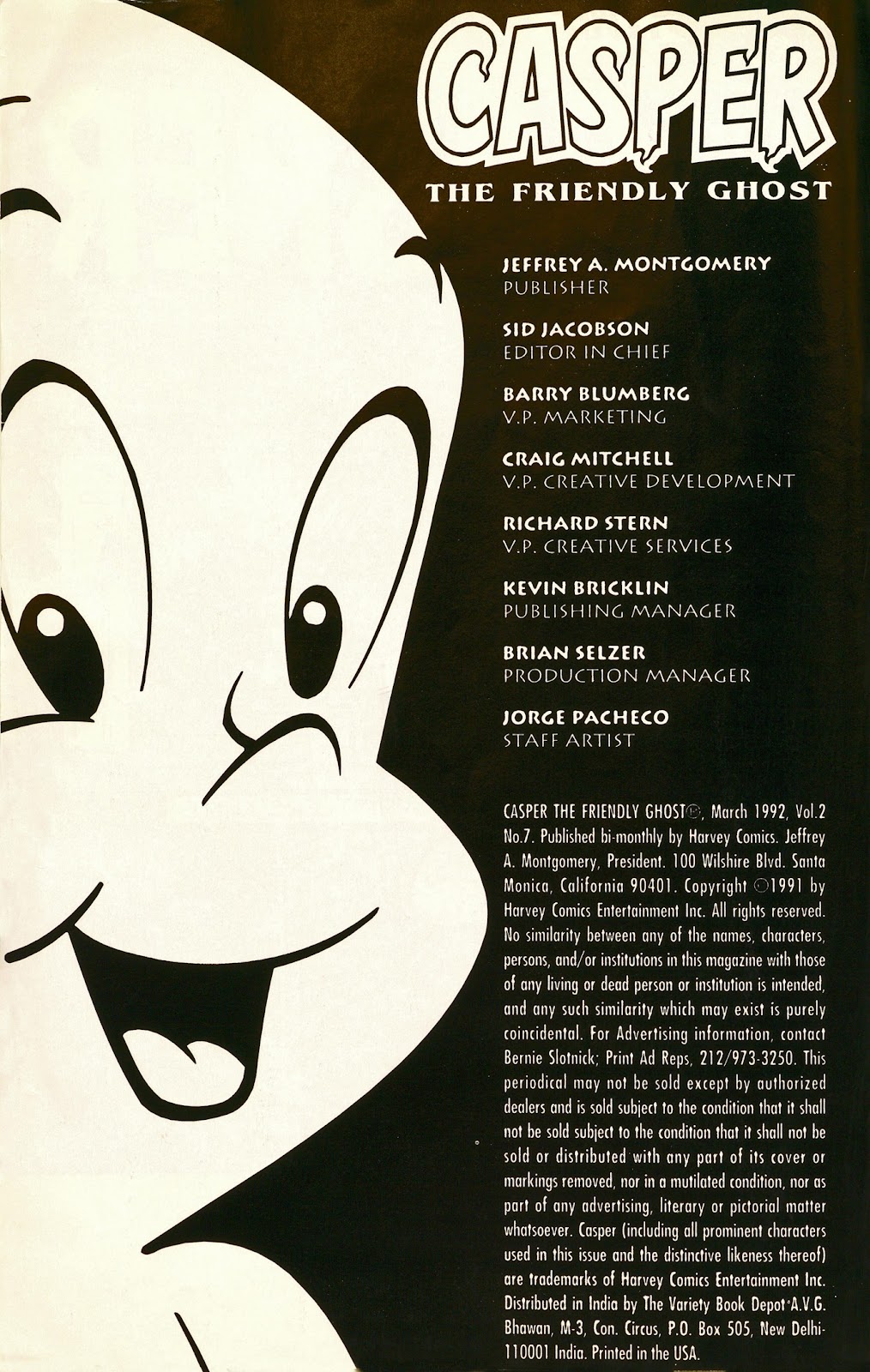 Casper the Friendly Ghost (1991) Issue #7 - Page 2