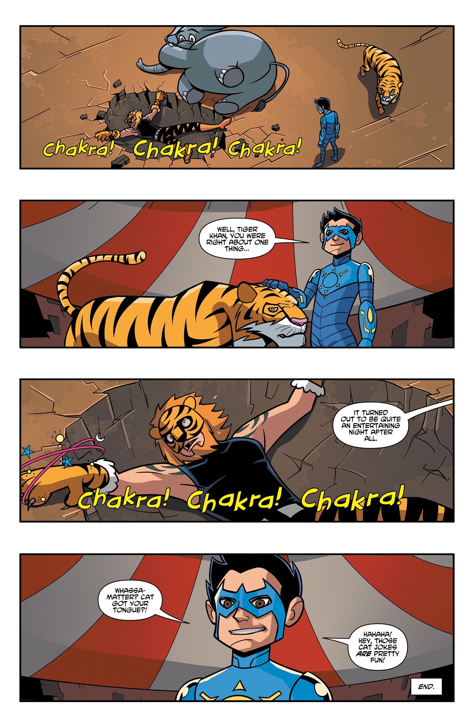 Chakra the Invincible Issue #9 - Page 28