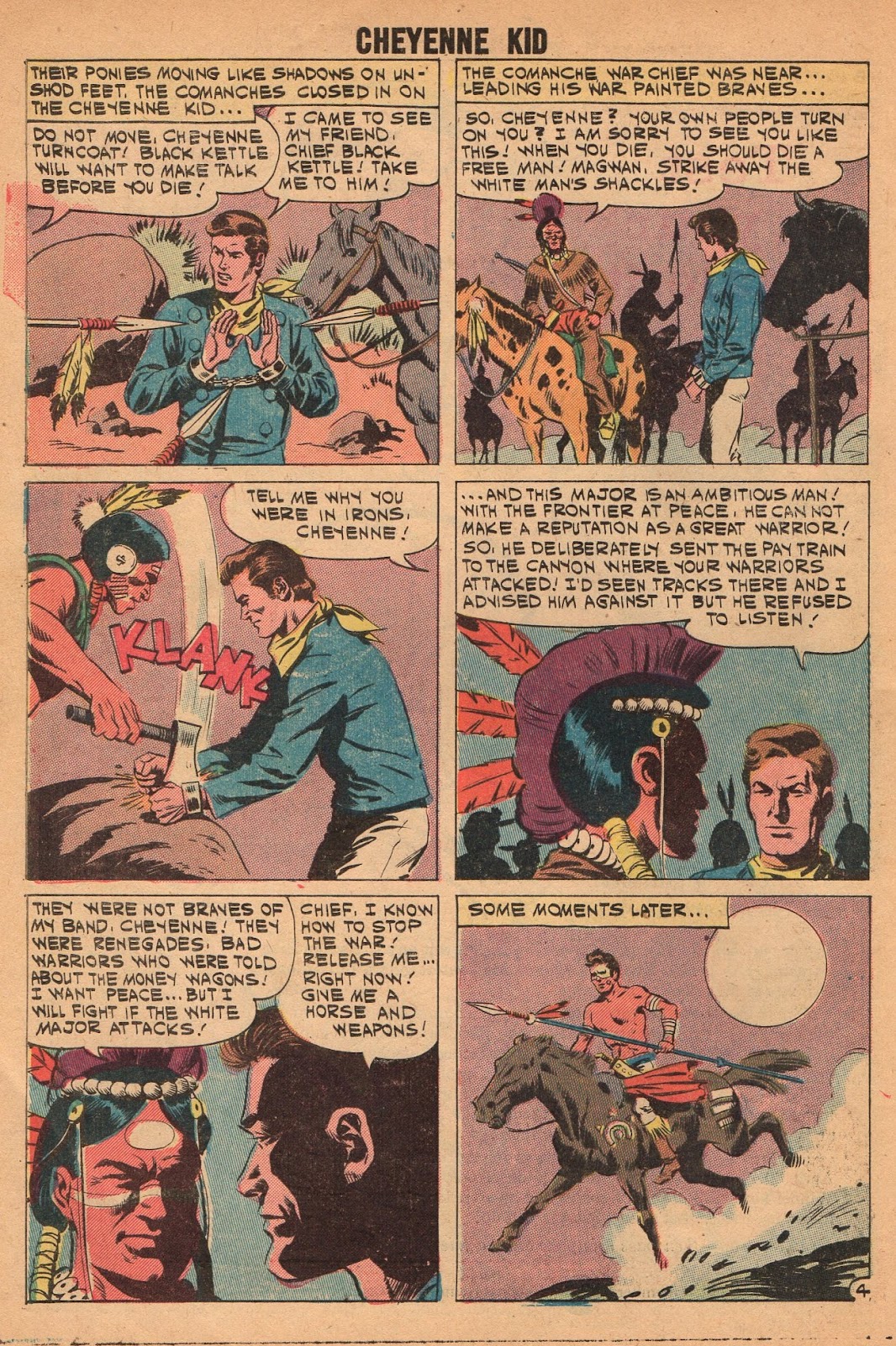 Cheyenne Kid Issue #28 - Page 32