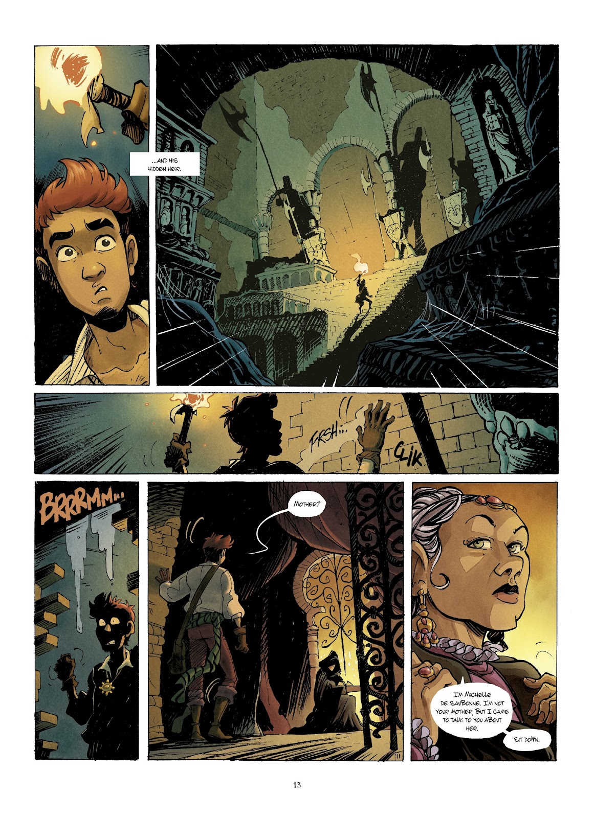 Cinq Avril: The Heir of da Vinci Full - Page 15