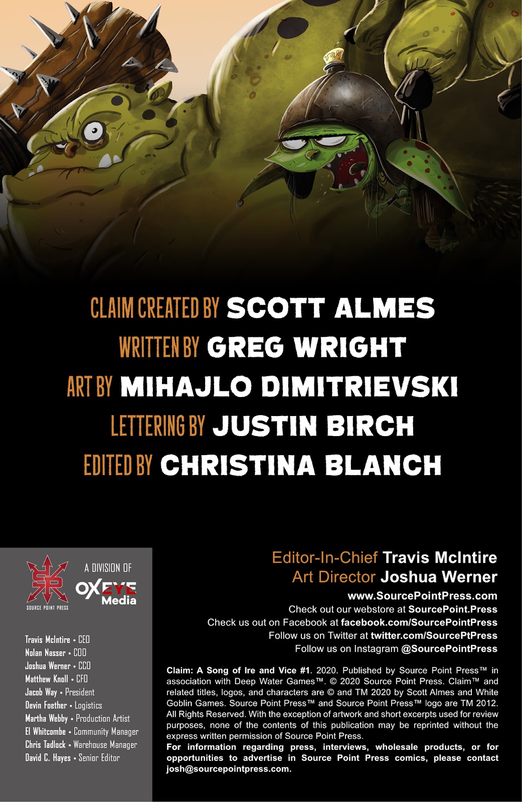 Claim Issue #1 - Page 2