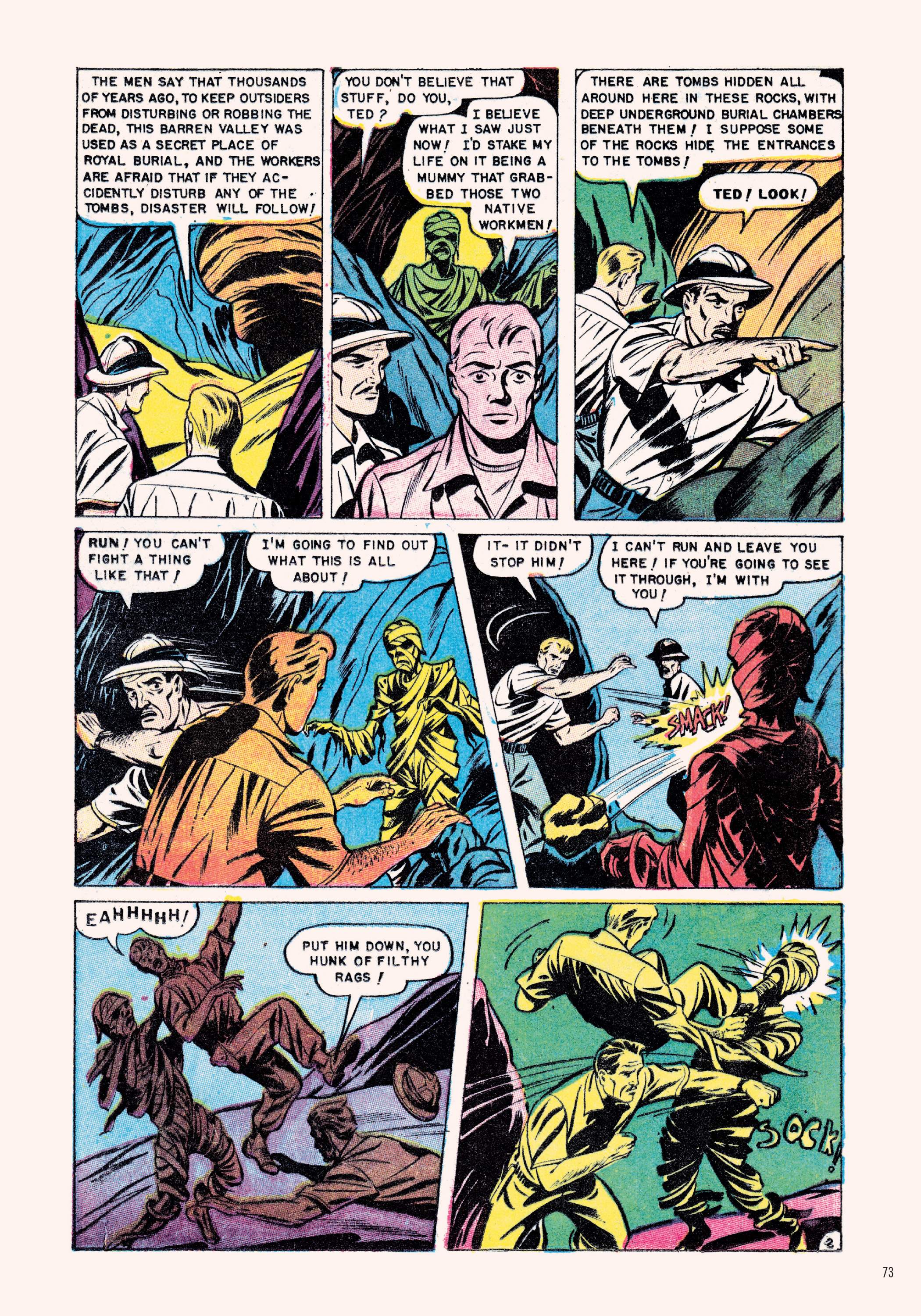 Classic Monsters of Pre-Code Horror Comics: Mummies TPB - Page 73
