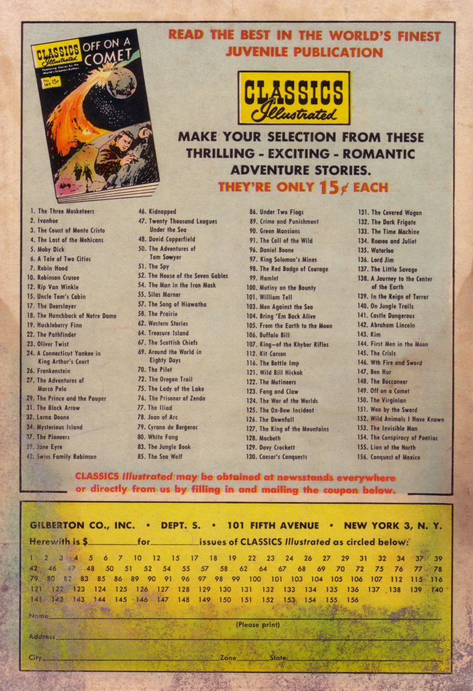 Classics Illustrated Issue #146 - Page 52