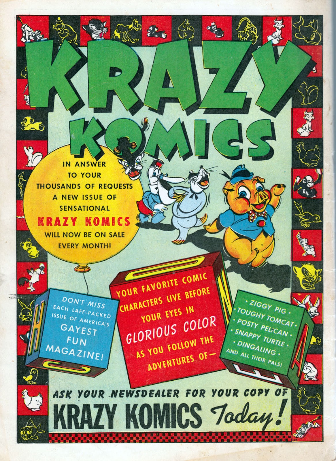 Comedy Comics (1942) Issue #11 - Page 68