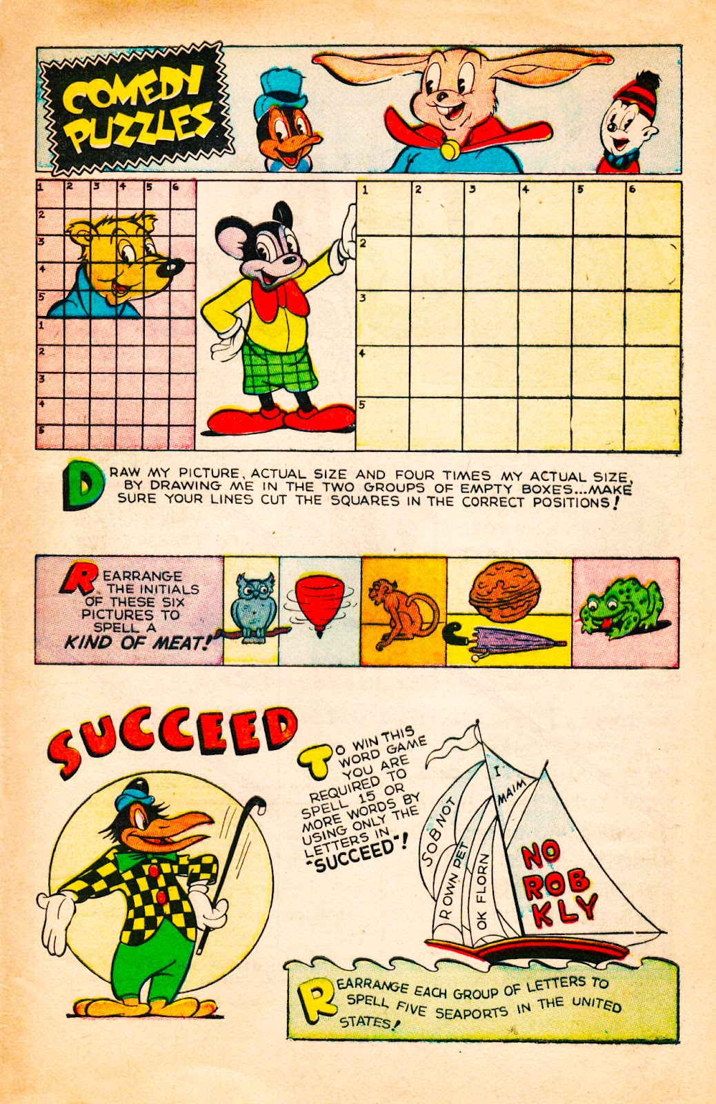 Comedy Comics (1942) Issue #30 - Page 33